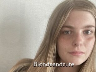 Blondeandcute