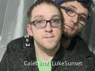 Caleb_and_LukeSunset