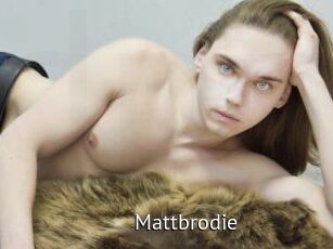 Mattbrodie